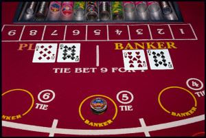 Baccarat table games