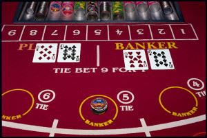 Baccarat table games